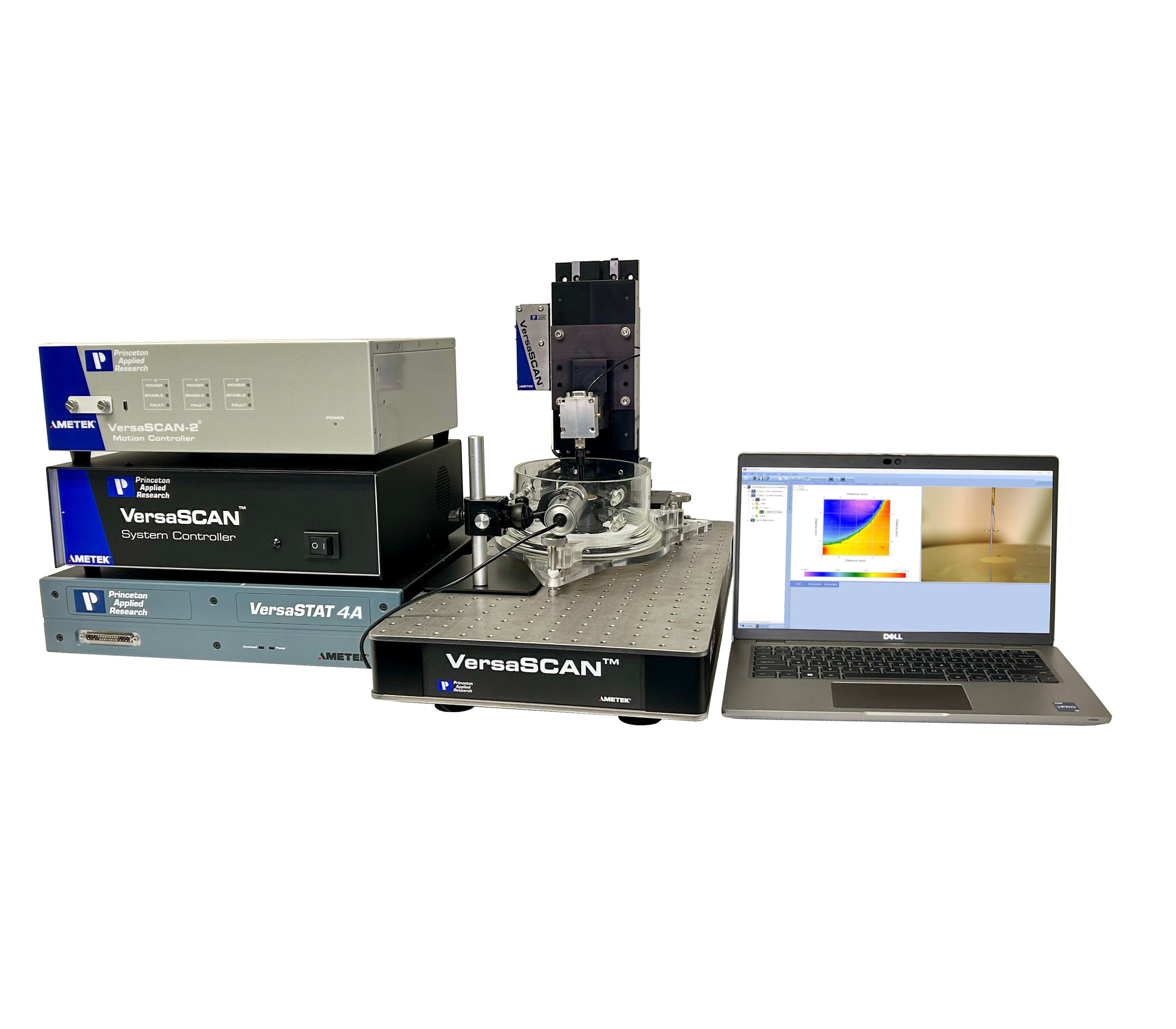 Princeton Applied Research - VS-LEIS - Localized Electrochemical Impedance Spectroscopy - Tilt Left