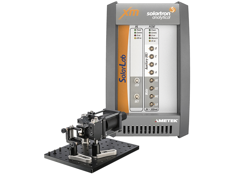 Solartron Analytical - SolarLab XM with DSSC Optical Bench - Front